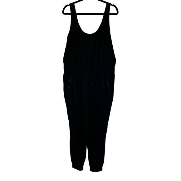 Athleta Unbound Jumpsuit in Black Size XL - Picture 4 of 7
